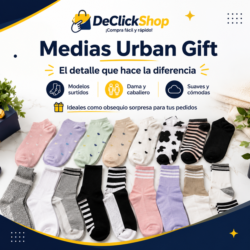 Medias Urban Gift – Obsequio Sorpresa para Tus Pedidos