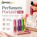 Perfumero Portátil Recargable 5 ML – Atomizador de Bolsillo para Perfume