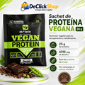 Sachet de Proteína Vegana 28 g Sabor Chocolate – Ekolavie Vegan Protein