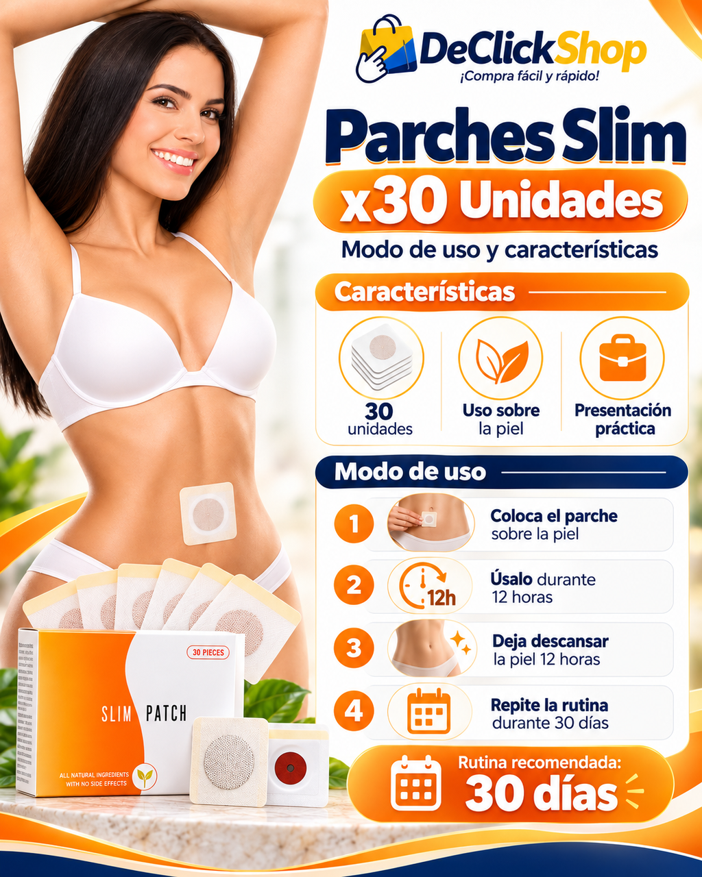Parches Slim x30 Unidades