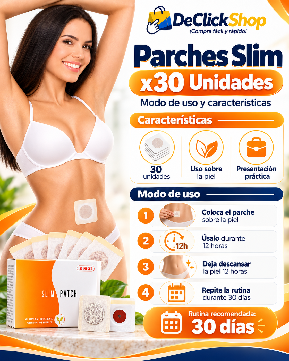 Parches Slim x30 Unidades