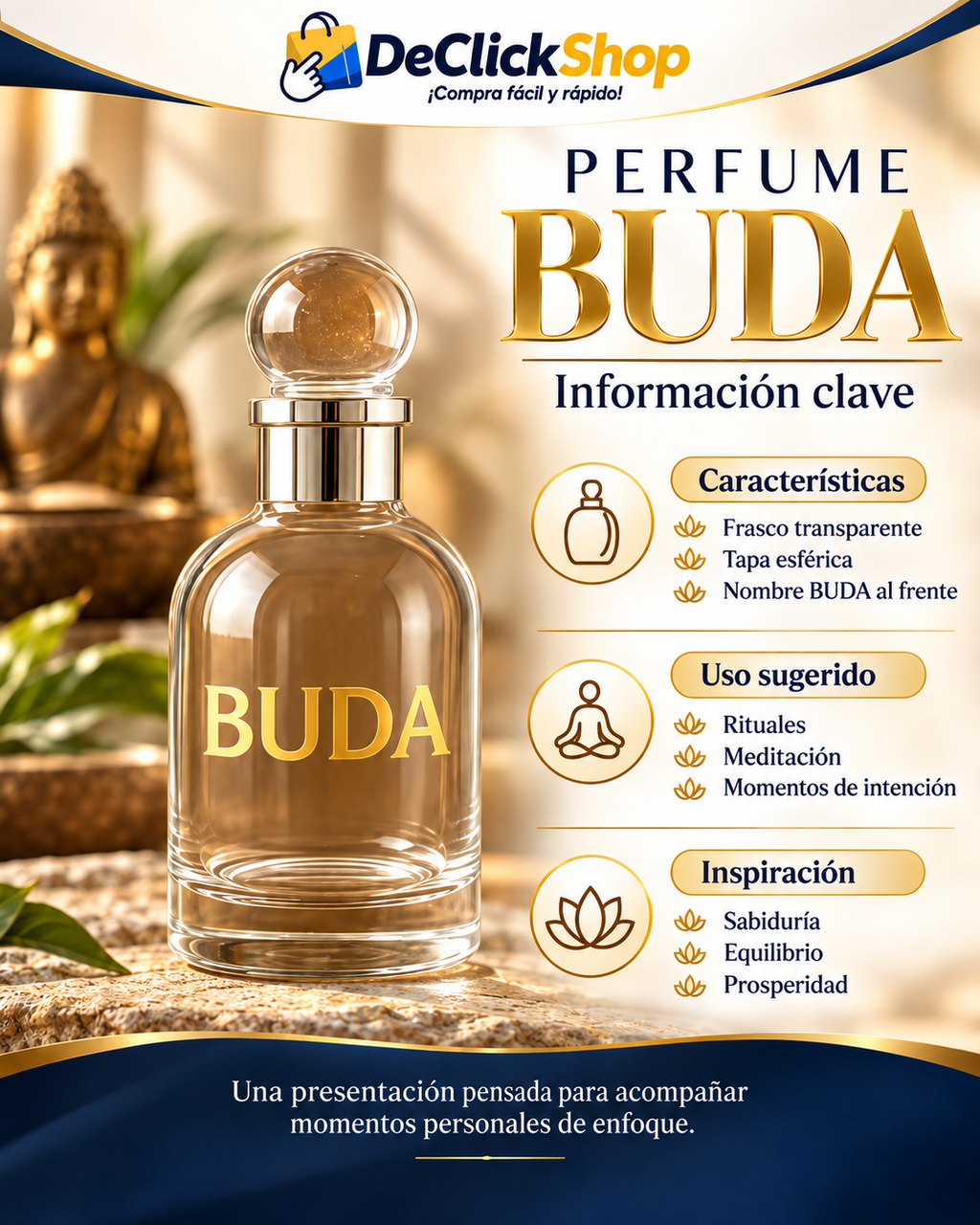 Perfume BUDA – Aroma de Inspiración Espiritual